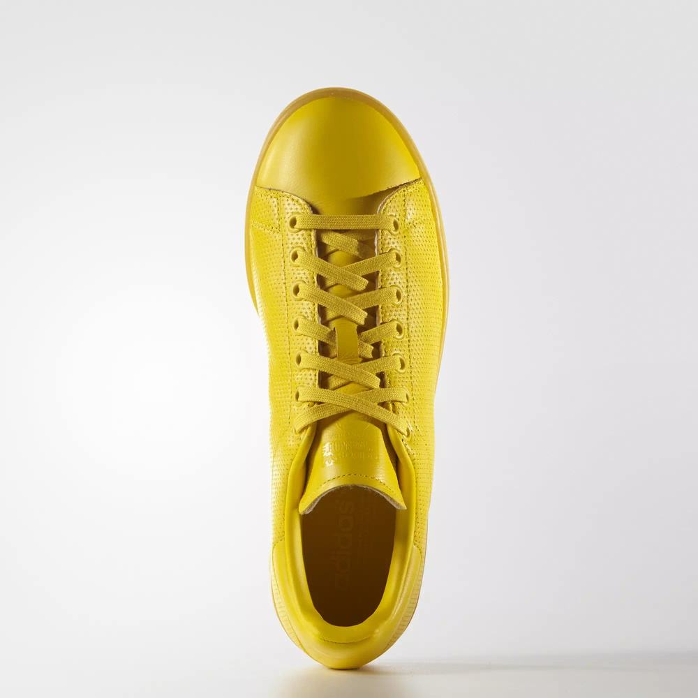 Adidas Stan Smith Tenis Amarillos Para Hombre (MX-27639)